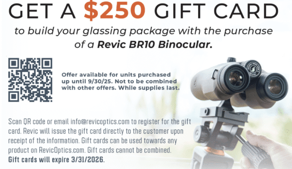 Revic Acura BR10 10x42 Ballistic Rangefinding Binoculars - Image 3